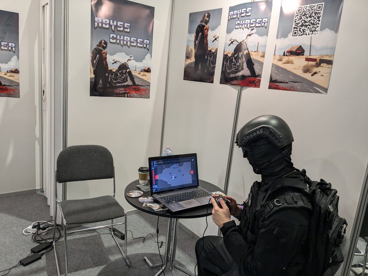 BitrunnerDev's tweet image. PGA 2024 was a blast for me. The feeling of watching real gamers play and enjoy your game is truly priceless.