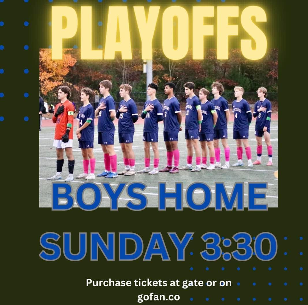 SoccerMedway's tweet photo. ⚽️Let’s go, MYS!!⚽️

Get out to Hanlon today at 3:30 to support our boys varsity team in the first game of playoffs!!
Pack the stands!!!

*Go to https://t.co/FR0Xdn0nzZ to purchase your tickets!!  $7 adults and $5 for kids. https://t.co/L3RNQaDBXa