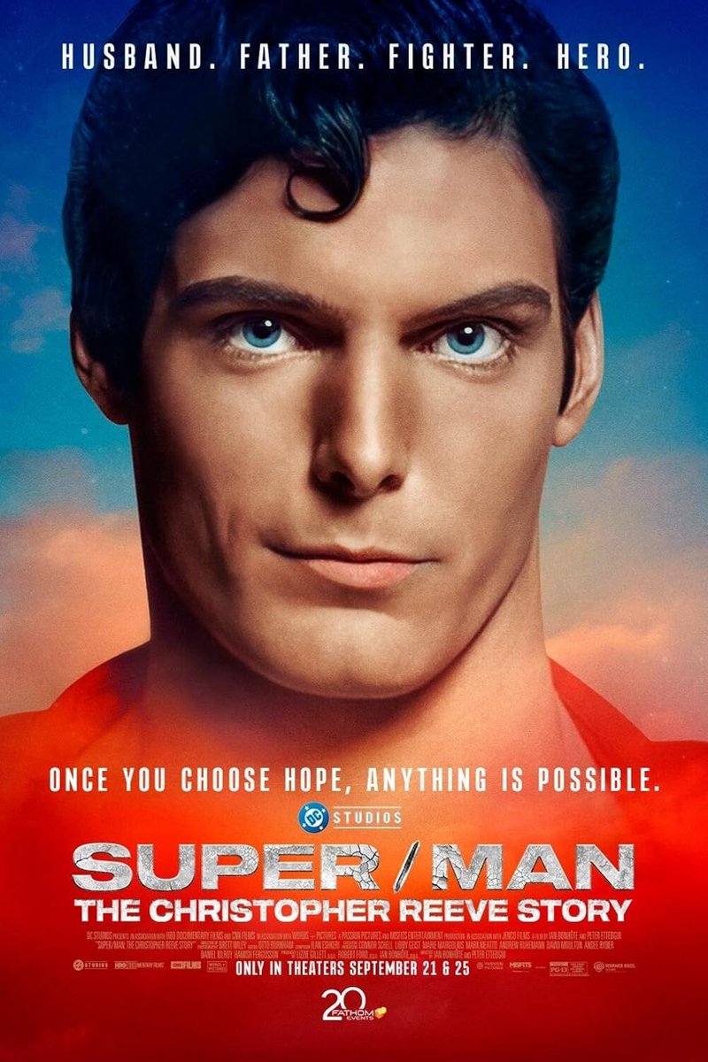 JordanCarp3nt3r's tweet photo. Just Watched - Super/Man: The Christopher Reeve Story
This was an absolutely fantastic & incredibly emotional documentary film about Christopher Reeve's life after his infamous accident.
Terrific work from all involved and a must-see masterpiece!!
#Superman #ChristoperReeve https://t.co/2WFVkuPOEc