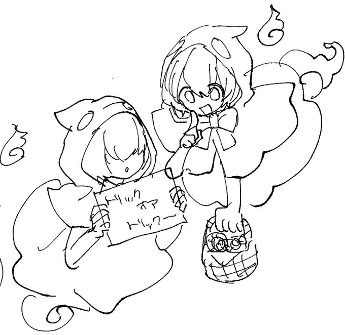 これ描いてたユウレイちゃんね 