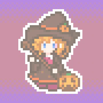 改めましてプリータちゃんおたんじょうびおめでとうございましたー!!ゲームダンジョンでお渡ししたハロウィンポストカードの単体アイコンもささやかながらお作りいたしました...! 強くてかわいくナゾめいたプリータちゃんを今後とも応援しております〜!!