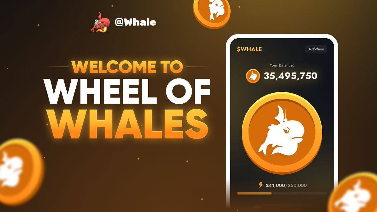 BudhilVyas's tweet photo. 𝗠𝗮𝘀𝘀𝗶𝘃𝗲 𝗔𝗶𝗿𝗱𝗿𝗼𝗽 𝗔𝗹𝗲𝗿𝘁 🚨

Wheel of Whales just launched the first-ever US Election prediction game on Telegram

Early users get guaranteed $WHALE airdrop spots

The best part? You can earn while predicting election outcomes 👇

JOIN 👉 https://t.co/yIHj580TtL