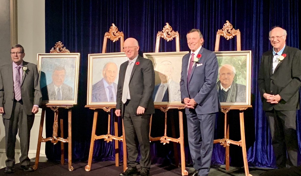 Congratulations to our 4 inductees to the #CdnAgHall in 2024: Bruce Coulman; Michael Eskin; Paul Larmer &amp; Charles Vincent.  Hope you enjoyed the evening and the well-deserved recognition! Learn more about their contributions to #CdnAg
@ cahfa.com
