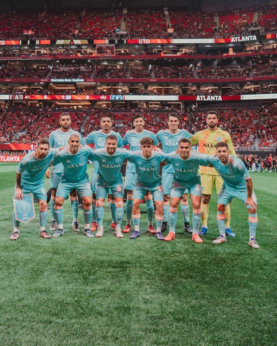 FootyMemesX's tweet photo. Inter Miami wore their “retro 3rd kit” last night. 

A retro kit for a team that didn’t even exist 4 years ago. https://t.co/OmoMgDC4kX