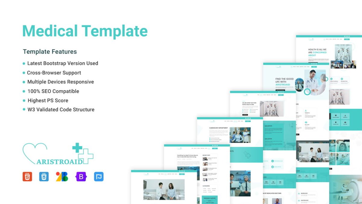 DesignToCodes's tweet image. Connecting Patients with Care! Explore Our Medical Website Template.🩺
Get Yours: go.designtocodes.com/BGXfOh
#Arisrtoaid #Medical #Template
#D2C #DesignToCodes