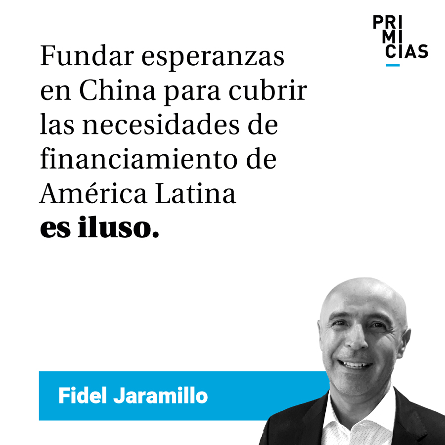 Primicias's tweet photo. 'La nueva estrategia financiera de China en la región'. Lea #DatoyRelato de Fidel Jaramillo (@Fidelj). https://t.co/6fud53T1bk https://t.co/fde1TEbS5a