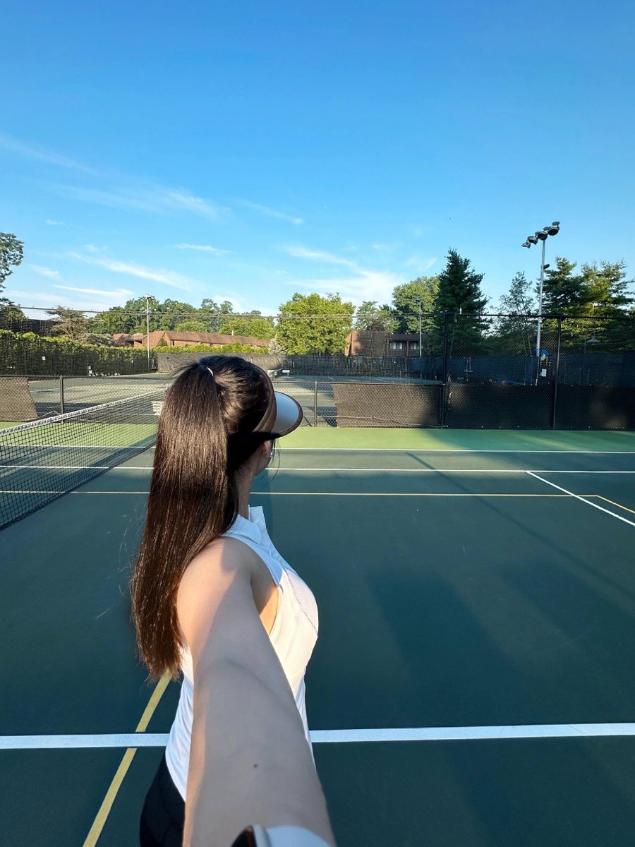 kiseffy's tweet image. I spent my vacation playing tennis.🎾🏓🏓