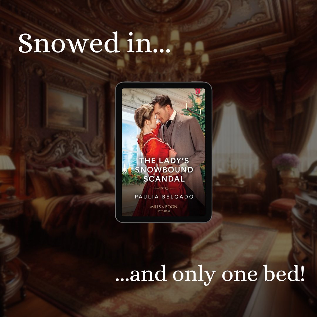 Don't miss out and pre-order The Lady's Snowbound Scandal today: linktr.ee/pauliabelgado

#NewRelease #HistoricalRomance #romancetrope