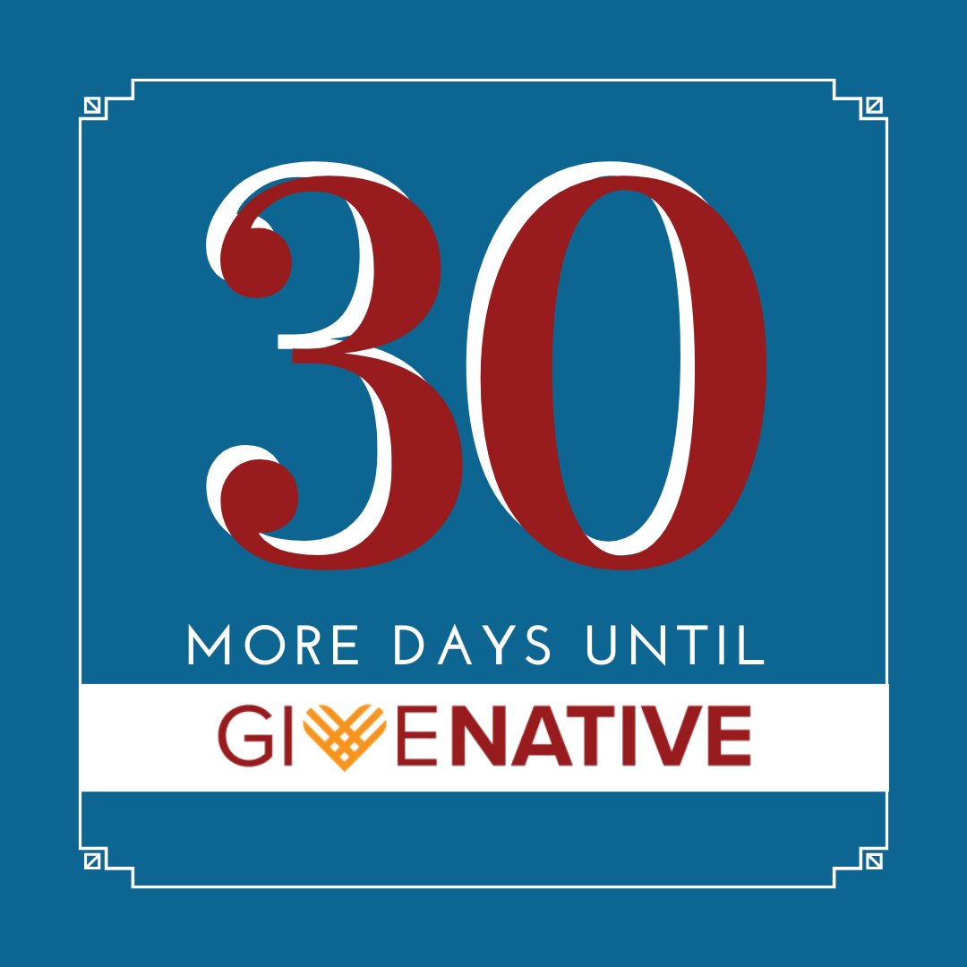 native_ways's tweet image. 🌟 30 Days Until Giving Tuesday! 🌟
Join us in celebrating the #GiveNative campaign, uplifting Native nonprofits across Indian Country. Together, we can make a difference! 💖 #NativeNonprofits #GivingTuesday #GiveNative #SupportNativeLed #IndigenousEveryday