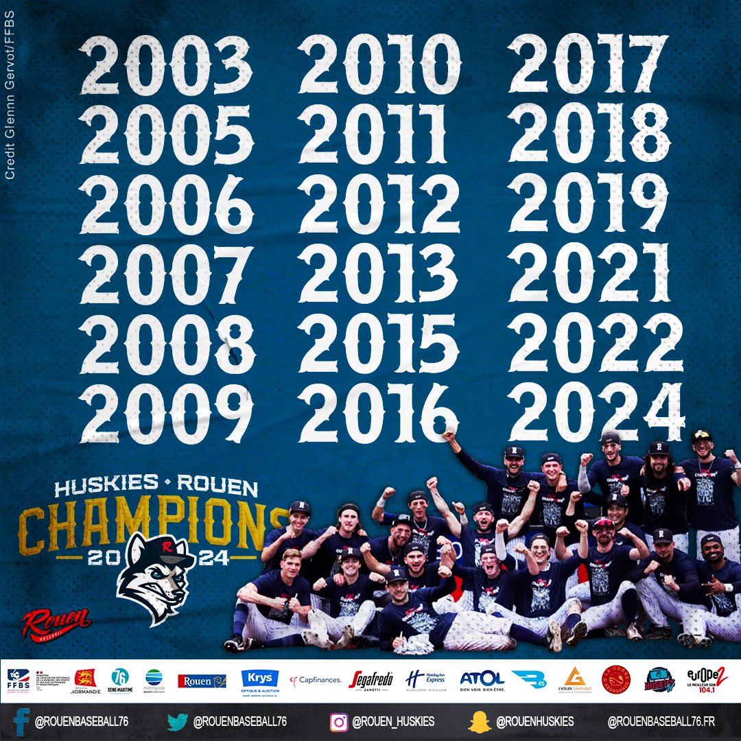 Rouen Baseball 76 tweet media