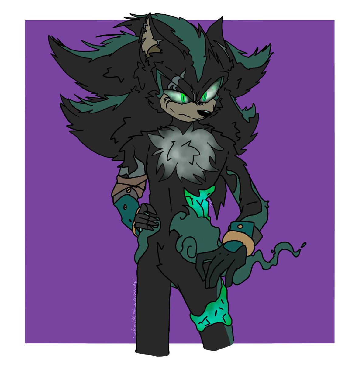 kiratheshinobi's tweet photo. Touched up some stuff, here's my take on #mephilesthedark for #TaintedTimelime ^^

#sonicau #mephiles #art https://t.co/N8p9S7NzvR