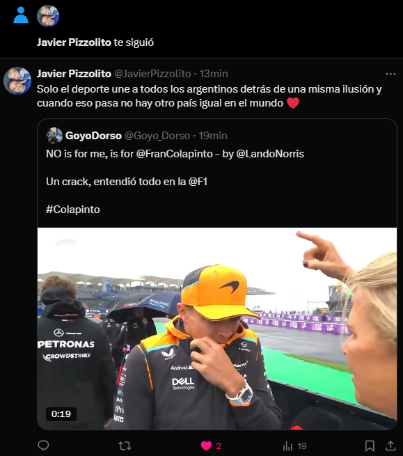 Gracias <a href="/JavierPizzolito/">Javier Pizzolito</a>   🇦🇷💪