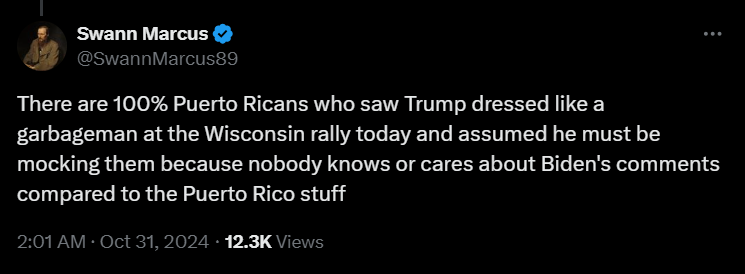SwannMarcus89's tweet photo. I'm just some asshole but apparently I have a better understanding of crisis management than anyone working for the Trump campaign https://t.co/CSb4LtQR3s