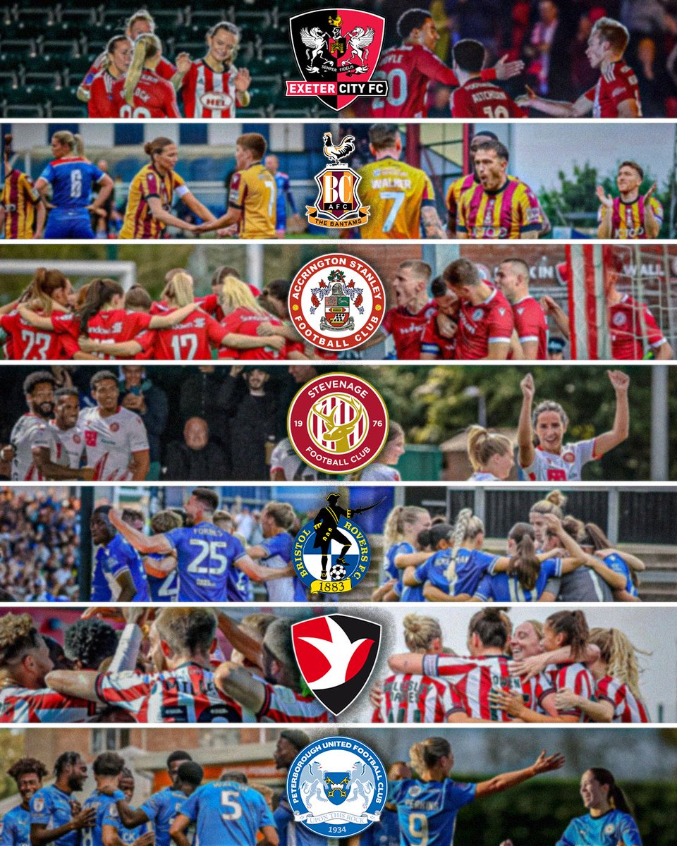 Every team who has made it through to both the #EmiratesFACup and <a href="/AdobeWFACup/">Adobe Women's FA Cup</a> second round! 🏆
