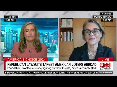 Overseas Vote (@overseasvote) on Twitter photo US Vote President Susan Dzieduszycka-Suinat discusses overseas voting on CNN Newsroom.
youtube.com/watch?v=g2yn6Y…
#Election2024 #CivicEngagement #VoteFromAbroad US Vote President Susan Dzieduszycka-Suinat discusses overseas voting on CNN Newsroom.
youtube.com/watch?v=g2yn6Y…
#Election2024 #CivicEngagement #VoteFromAbroad