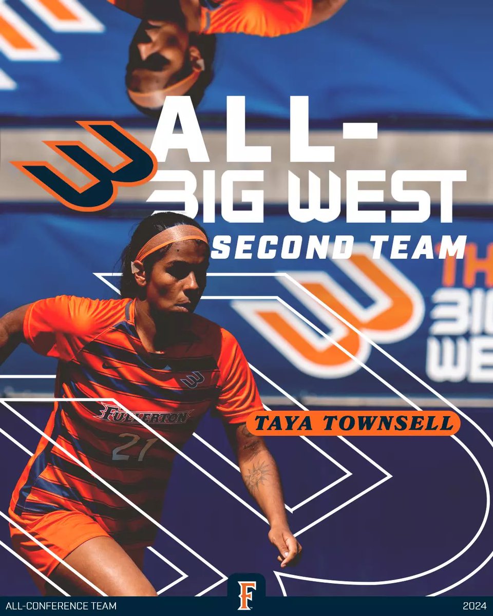👏Congrats to Taya for being  named to All Big West 2nd Team.  Taya is a tough, dependable, and determined defender💪!   Very few offensive players can get by her.  She has great timing on tackles and anticipates threats shutting them down.  We are lucky to have her on defense.😀