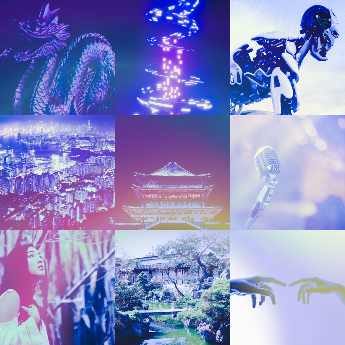 A cyberpunk retelling of “East of the Sun, West of the Moon”

🐉 a cyborg dragon prince
🏯 a sentient palace
🤖 evil capitalist androids
🎧 a synthpop band of computer hackers
🎤 a singer mc
🌠 (im)perfect dreamscapes
☠️ cursed tech
💘 fairytale soulmates

#questpit #A #SF #W