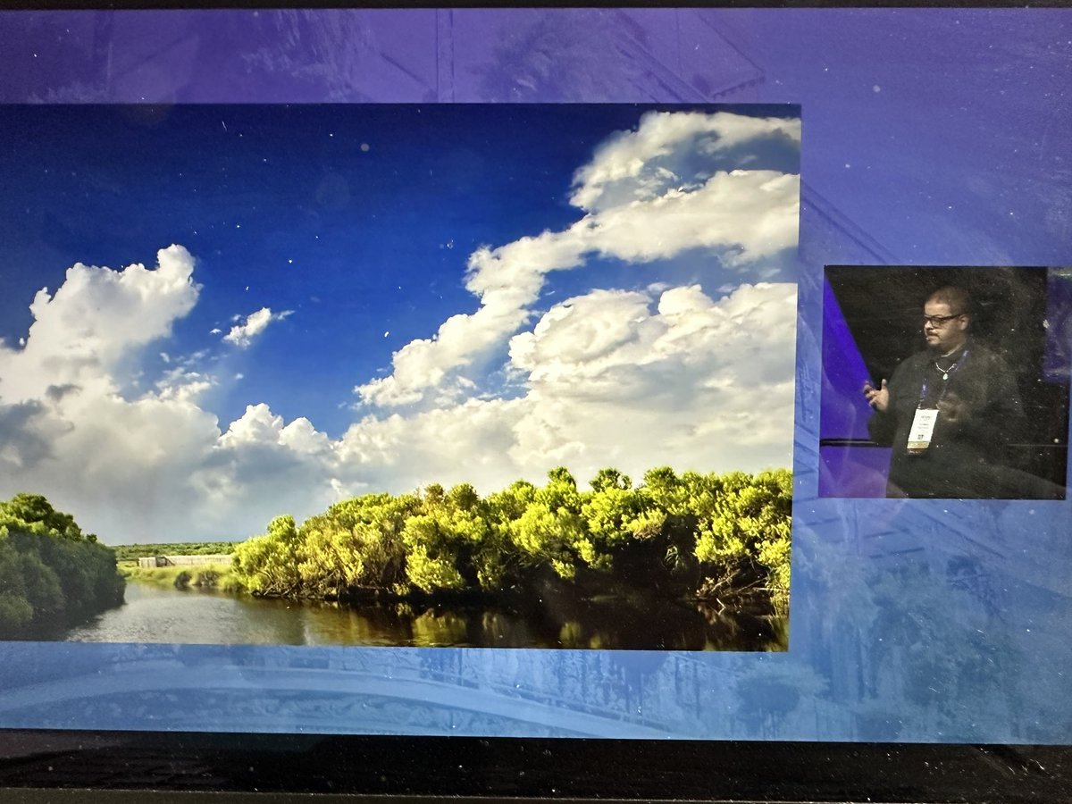 alla_calv's tweet photo. Love the land acknowledgement @Aurora_Inst! #Aurora24 https://t.co/k1P0Ttmc3W