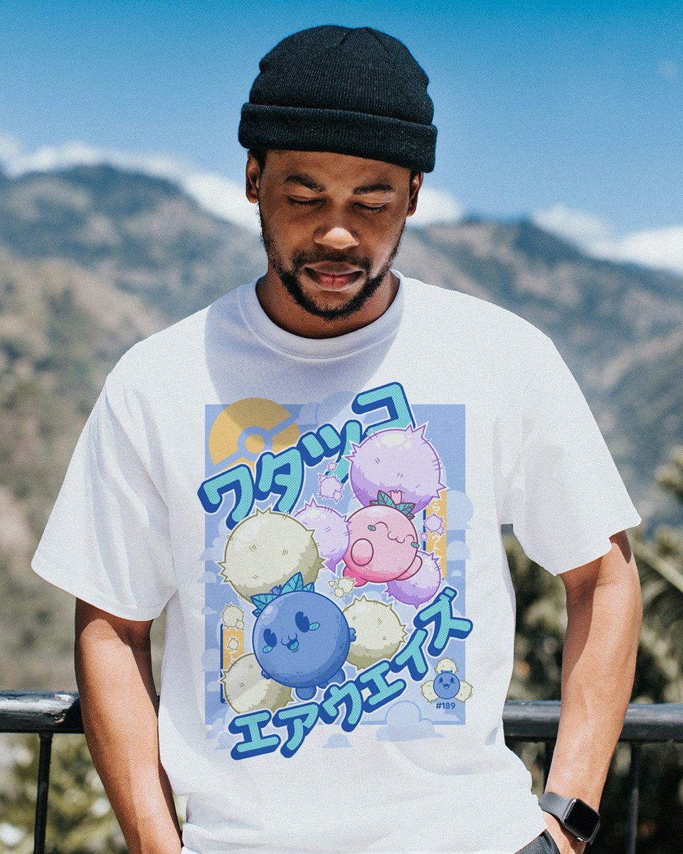 remouse1991's tweet photo. Celebrate one of the cutest Pokémon from Generation 2 with a limited-edition tee, available in two color options. Printed on premium Bella Canvas fabric using DTG printing. These T-shirts are only available for one week!

#Pokemon 

https://t.co/Gqjitzjlpi https://t.co/hMJbG54D9m