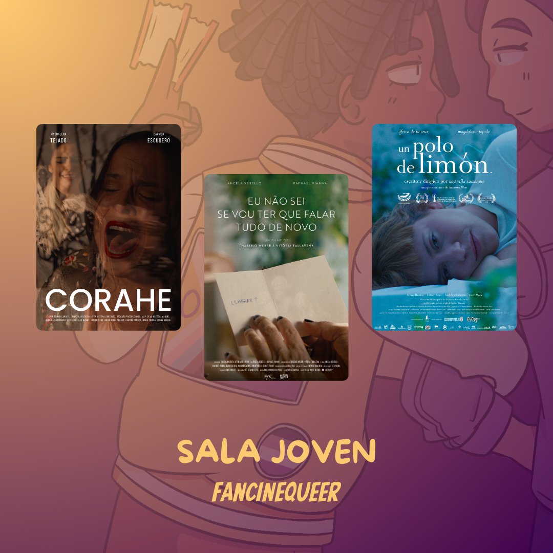 FestCineQueer's tweet photo. #27FCQ | 🎞 El ciclo 'Sala Joven' llegará otro año más a multitud de puntos de Extremadura a través de los Espacios para la Creación Joven del @ijextremadura, además de tener presencia en numerosos institutos de secundaria de la región. 🏫
➕info en https://t.co/Yi1lz9VEk1 https://t.co/yEdOW4HIqT