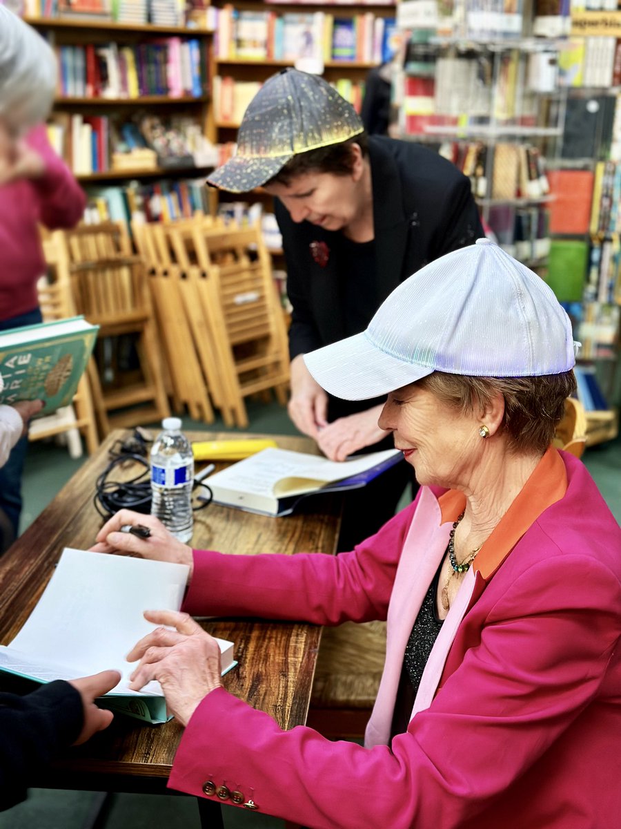 It’s been such a pleasure connecting with readers across the US. If you’re nearby, please join us at <a href="/bookpassage/">Book Passage</a> in Corte Madera today at 1 pm. 

Next up: Barnes &amp; Noble at The Grove in LA at 7 pm this Thursday.

#BookTour #meetmeatrainbowcorner