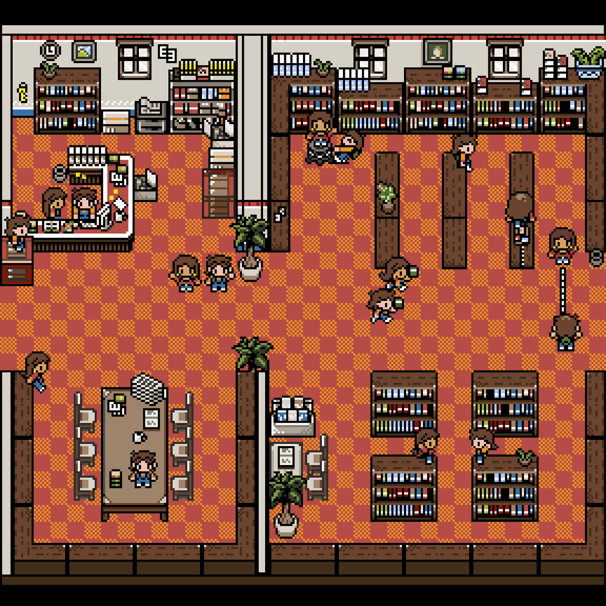 LoamBrownGames's tweet photo. Hey everyone, these are some stills from my game, "A Town with No Name". It's a (small) open-world mystery game, that I'm modeling after the old-school Pokémon graphics. Anyway, nice to meet you whoever you are.
#PixelArt #CozyGames #PuzzleGames https://t.co/xSRjOSbEj1