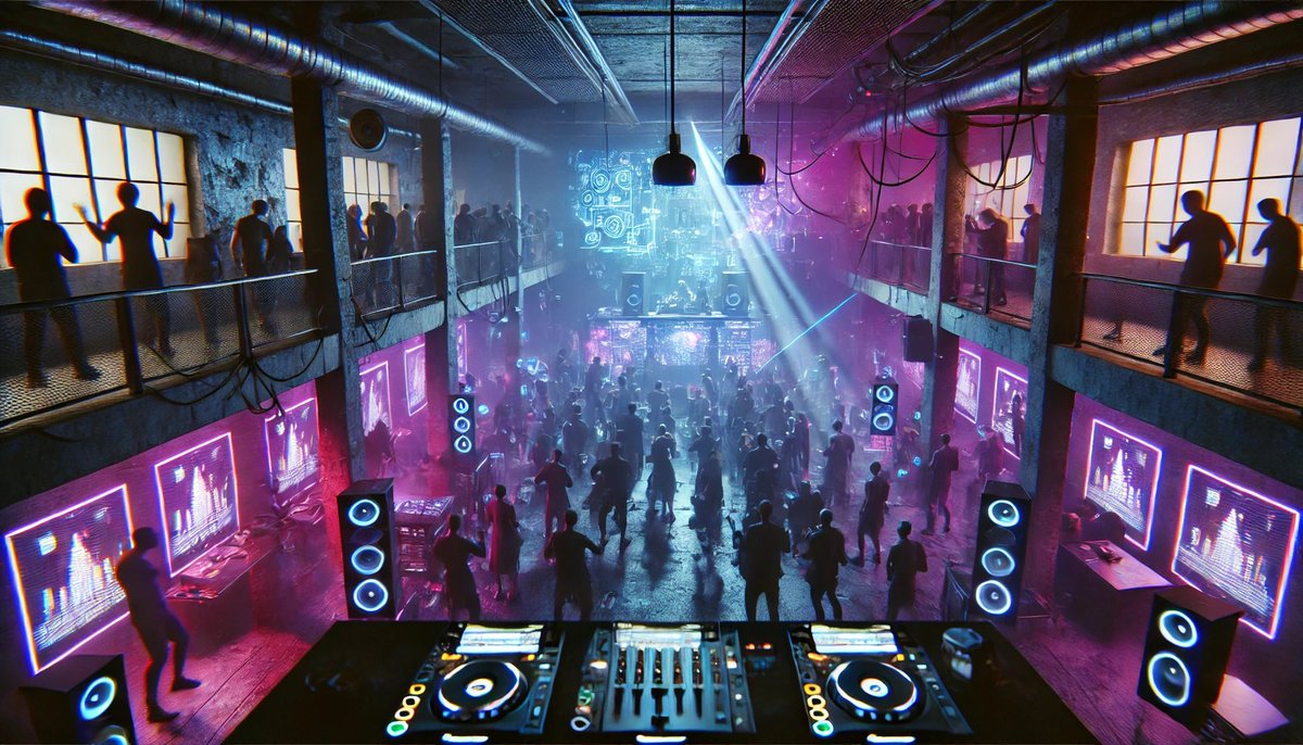 New profile for following the #vrc rave scene.