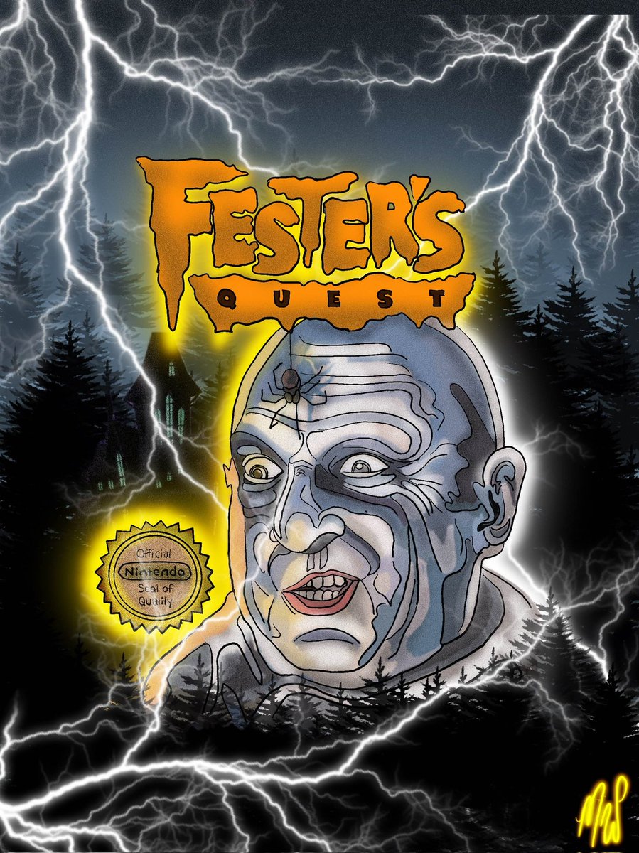 blake_almighty's tweet photo. Another great art piece by the wifey #nes #festersquest https://t.co/kHEWuAjiCg