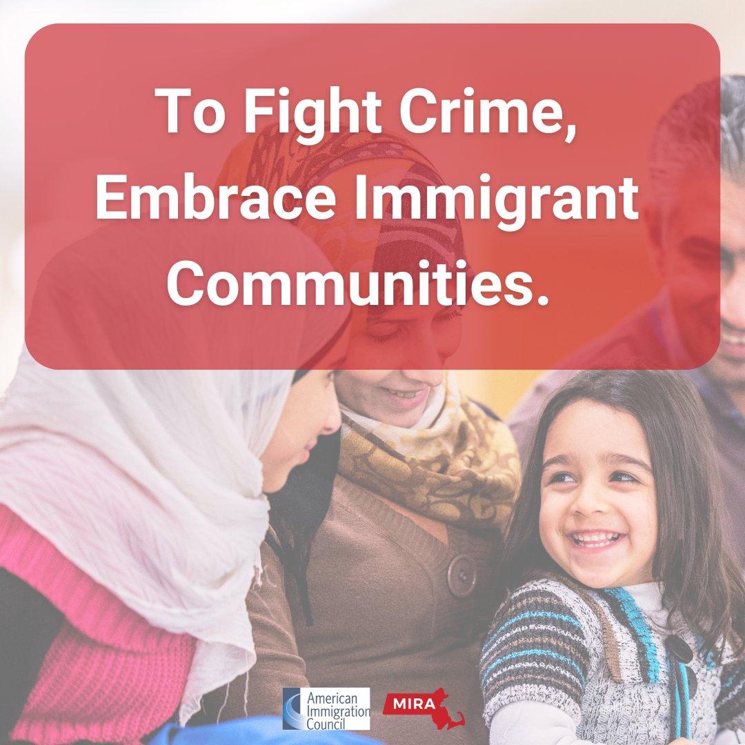 MIRACoalition's tweet image. Some politicians keep peddling old, tired myths, this time of a “migrant crime surge” among recently arrived immigrants. Report: Debunking the myths of immigration and crime: ow.ly/iVgR50TSSiJ #mira #debunking #myths #immigration #crime #research @immcouncil