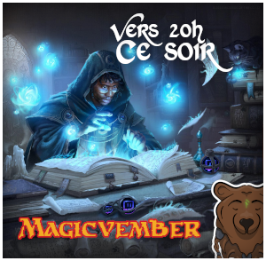 MomoryTV's tweet photo. [Magicvember] Il est temps de s'y mettre, bien qu'un peu en retard!
https://t.co/C1cUwDnGCp https://t.co/DYi0oenHF5