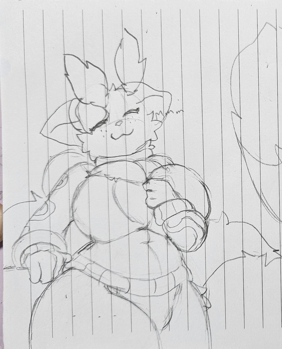 Bundle0Sticks's tweet photo. Been mostly doodling on my work breaks. Keeping them timed limits the quality but it's been fun not stressing things. Anyways here's ridiculous kitty titties https://t.co/Ua7S4WJ6Rg