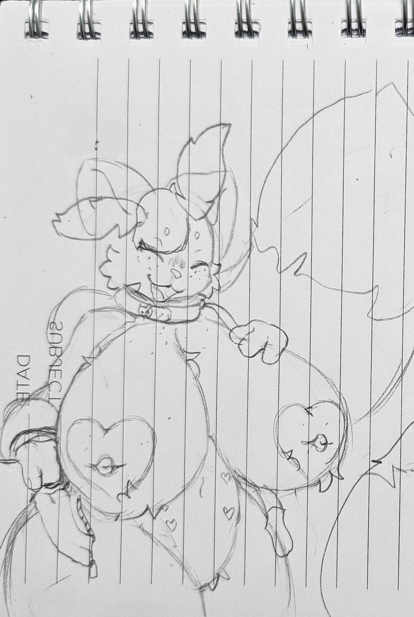 Bundle0Sticks's tweet photo. Been mostly doodling on my work breaks. Keeping them timed limits the quality but it's been fun not stressing things. Anyways here's ridiculous kitty titties https://t.co/Ua7S4WJ6Rg