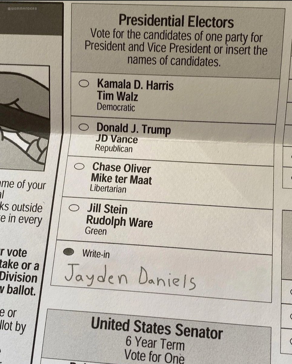 Matt Ballengee (@mattssp) on Twitter photo Yo Voté!! <a href="/beyondlegendry/">𝗧𝗵𝗮𝘁 𝗞𝗶𝗱 ·˚ ༘ @JayD__5</a> <a href="/realDonaldTrump/">Donald J. Trump</a> <a href="/KamalaHarris/">Kamala Harris</a> <a href="/ChaseOliver68/">Chase</a> #usa #electionday2024 Yo Voté!! <a href="/beyondlegendry/">𝗧𝗵𝗮𝘁 𝗞𝗶𝗱 ·˚ ༘ @JayD__5</a> <a href="/realDonaldTrump/">Donald J. Trump</a> <a href="/KamalaHarris/">Kamala Harris</a> <a href="/ChaseOliver68/">Chase</a> #usa #electionday2024