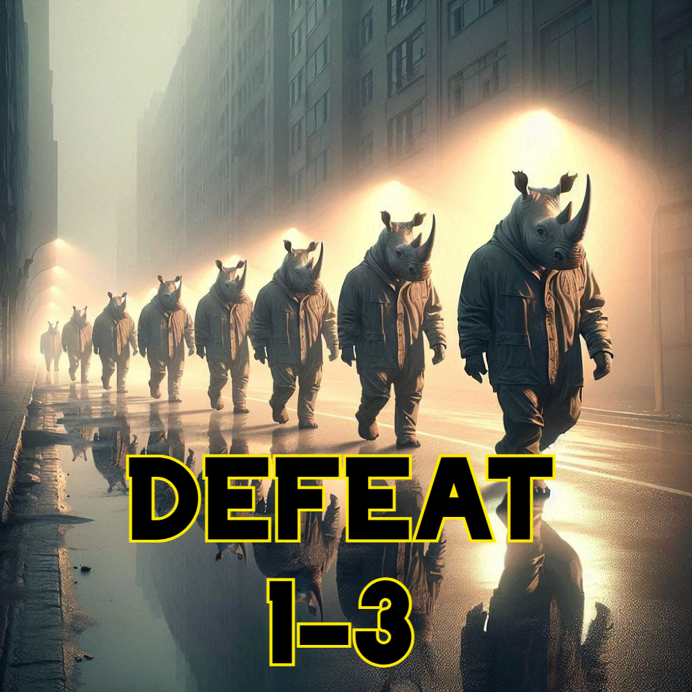 The Rhinos fought hard but couldn't break the cycle against Déjà Vu this time.
GG to our resilient opponents
today, history repeated itself.