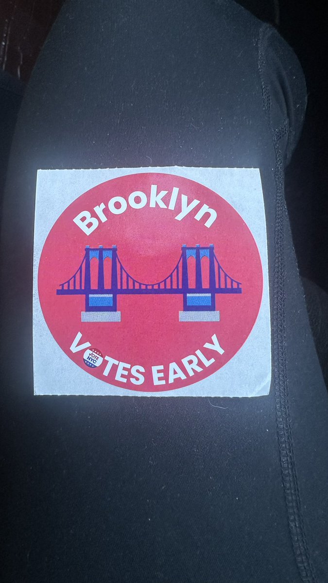 Of course Brooklyn has custom stickers 😂😂