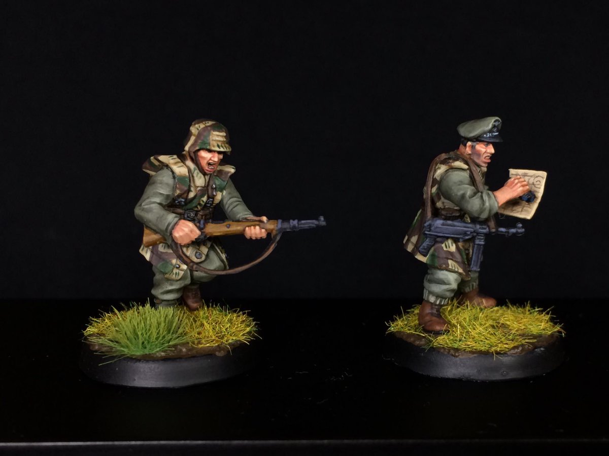 Bolt Action German Panzergrenadiers #paintingminiatures #BoltAction #BoltActionGermans