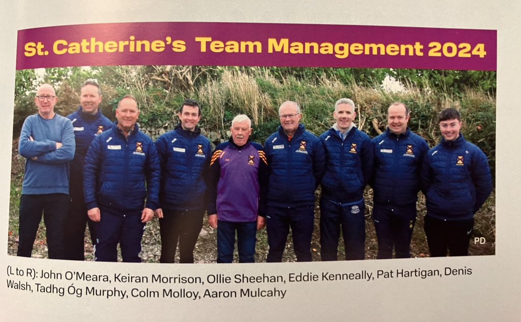 We would like to thank our players &amp; management for their dedication &amp; commitment this year. 
While the year didn’t finish as we would have wanted we know that the resilience shown all season will bring us back stronger next year. 
Keep the heads up lads, ye did us proud!
🟣🟡
