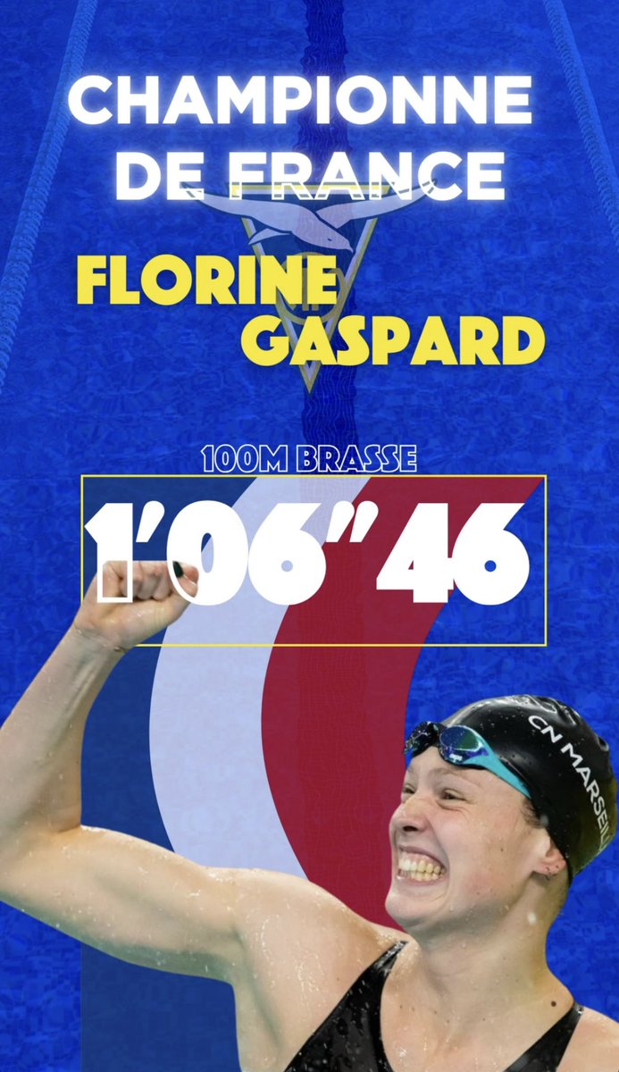 CNMarseille's tweet image. 🏊‍♀️🏊‍♂️ 𝗡𝗔𝗧𝗔𝗧𝗜𝗢𝗡 / 𝗖𝗛𝗔𝗠𝗣𝗜𝗢𝗡𝗡𝗔𝗧𝗦 𝗗𝗘 𝗙𝗥𝗔𝗡𝗖𝗘 🏊‍♀️🏊‍♂️
Nos Marseillais finissent en beauté ces Championnats de France (petit bassin) à Montpellier ! 🇫🇷💪👏

#championnatsdefrance #natation