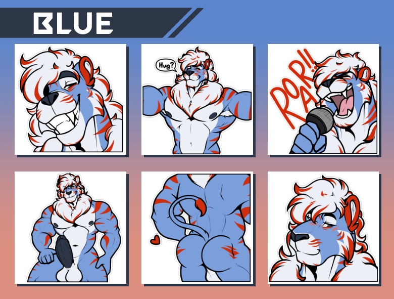 BlizzHusky15's tweet photo. Sticker Showcase #3

Character: @The_Blue_Liger https://t.co/wo35S9jiat