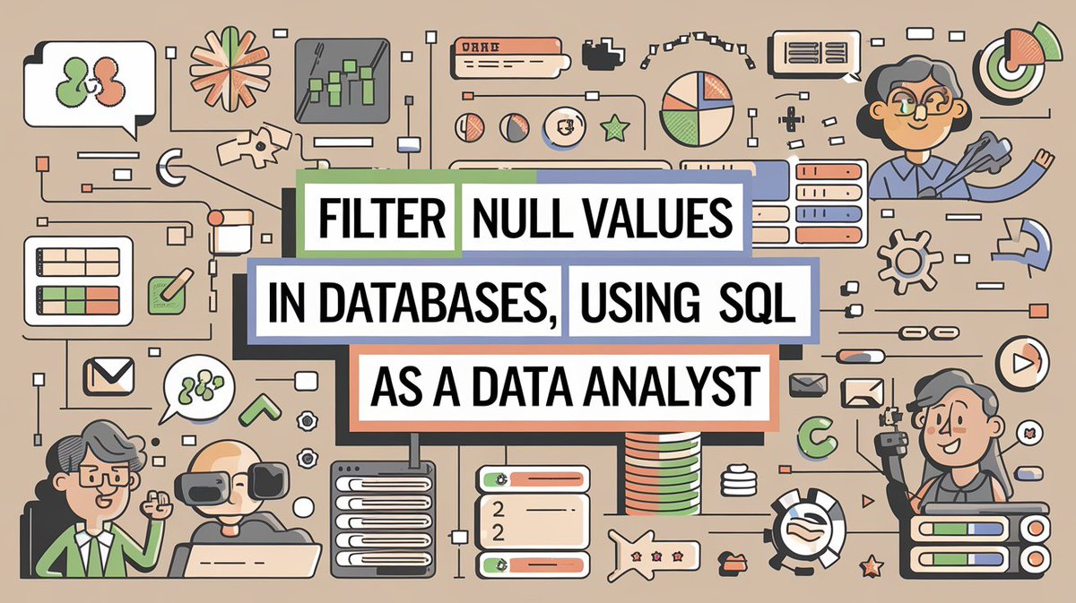 ujjwal717's tweet image. A lot of time, you don&apos;t want to interact with null values in databases when you are working as a data analyst.

Let&apos;s discuss that in this thread.

#DataCleaning #SQLTips #DataQuality #SQLFunctions #DataWrangling #DatabaseManagement #DataPreparation #DataAnalyst #DataAnalysis…
