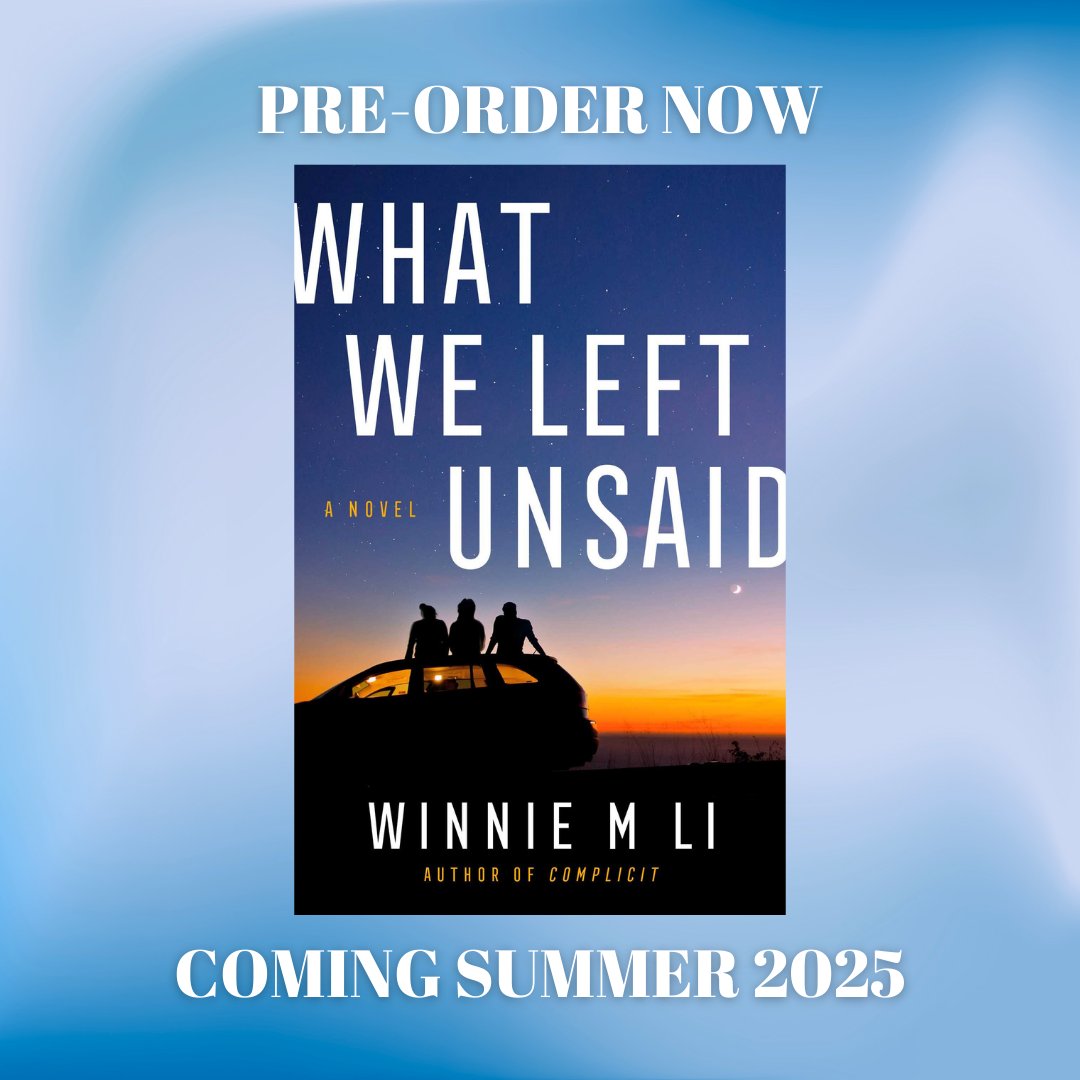 winniemli's tweet image. 3 years ago, I went on a road trip down Route 66 with my partner & toddler, to research for my 3rd novel. It's finally coming out next summer -- this is a big creative step away from my previous 2 bks. You can read more about WHAT WE LEFT UNSAID here 👇
simonandschuster.com/books/What-We-…
