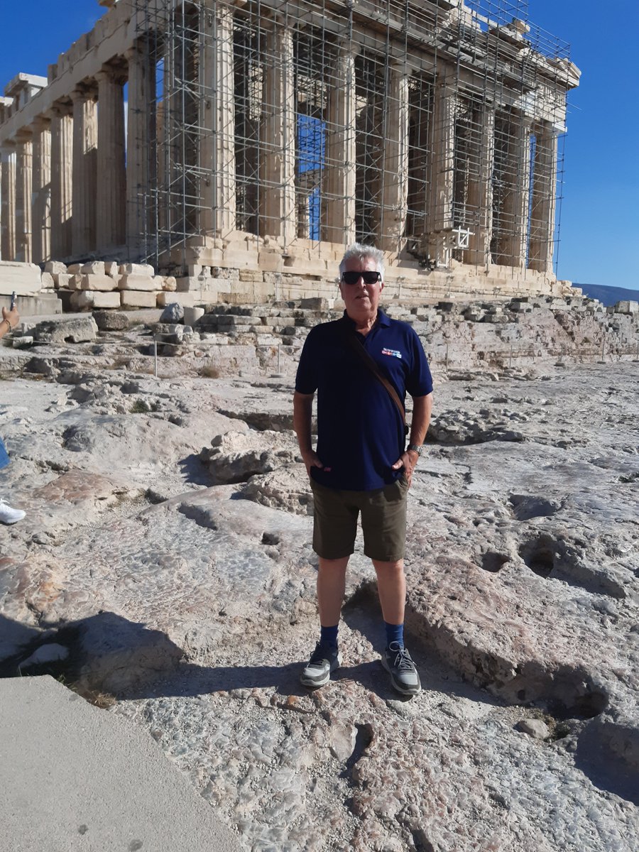 Just the right conditions to visit the Parthenon and the rest of the Acropolis.