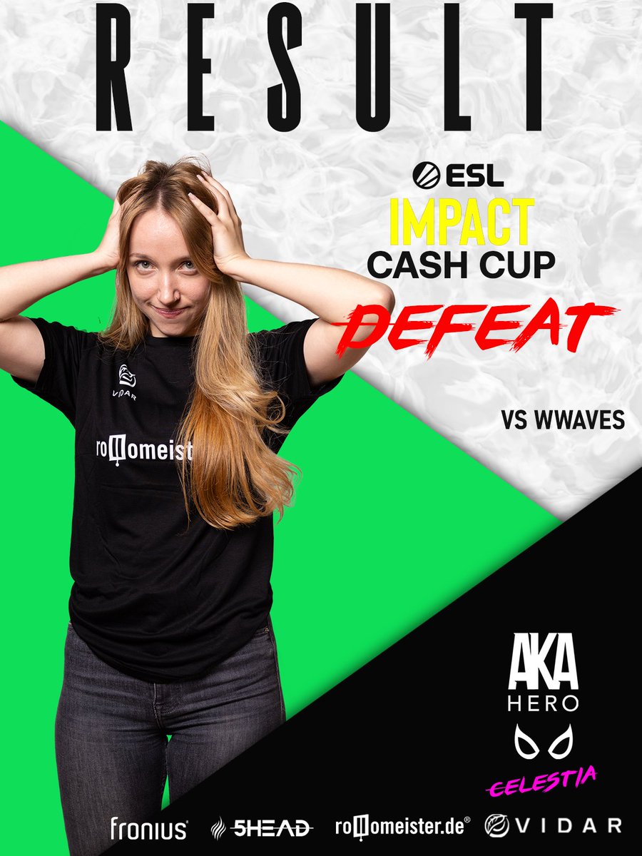AKAHEROESPORT's tweet photo. Despite a great showing by the girls we fall short to #wwaves 😢
The new team has shown what they are capable of and we are very proud of them🫶🏼 @ally_csgo @yuncsgo @anyaacs @daisyy_cs @k3ssecs2
We also wish @yuncsgo and team Portugal best of luck at @iesf_official 🙌🏼 #BEAHERO https://t.co/FE1NzGS5N7
