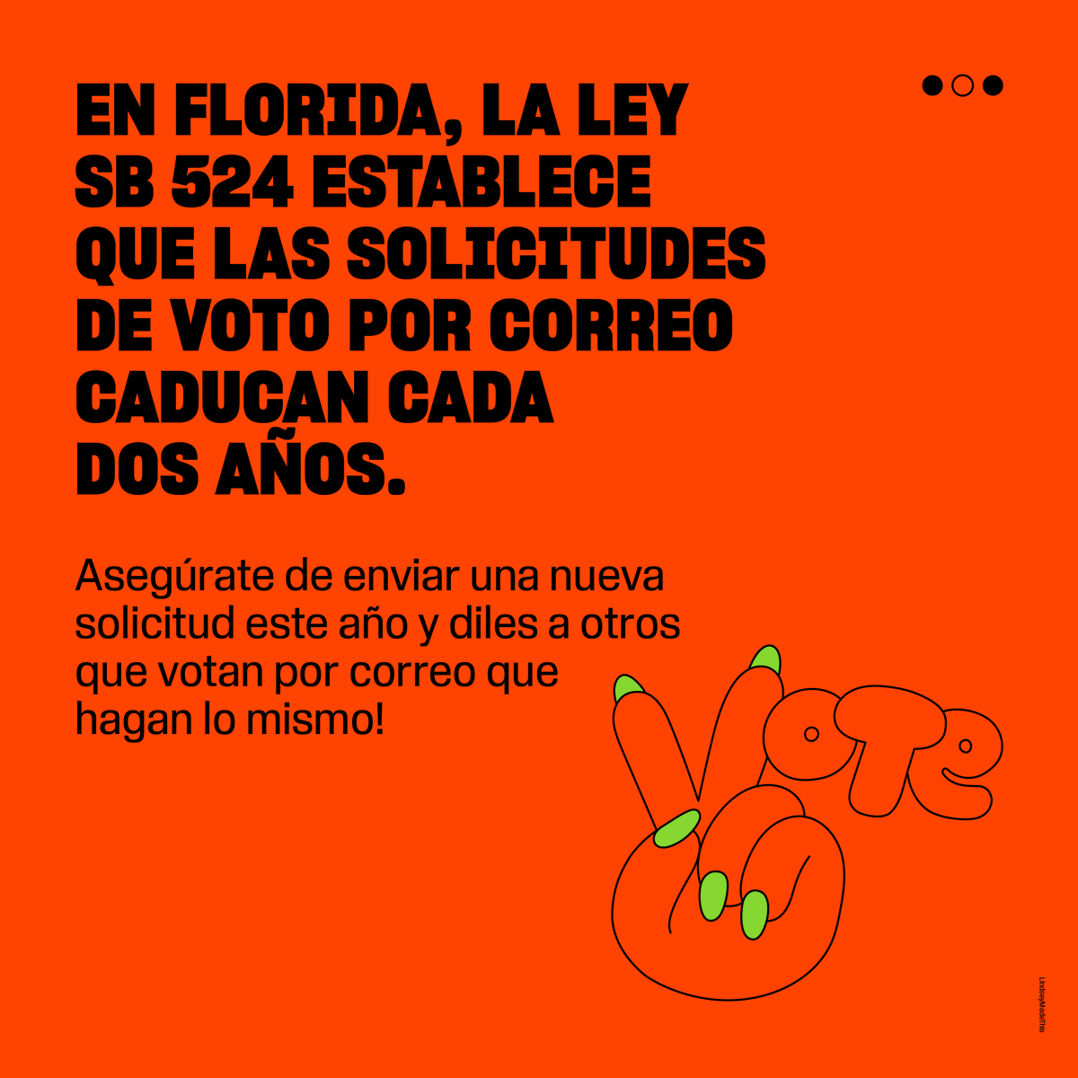 splcenter's tweet photo. ¡Hola, Florida! Aquí hay algunas leyes que los votantes de Florida deben tener en cuenta durante este año electoral. #Decidimos https://t.co/w1aOxA9pcX https://t.co/mkX0Cg8nUv