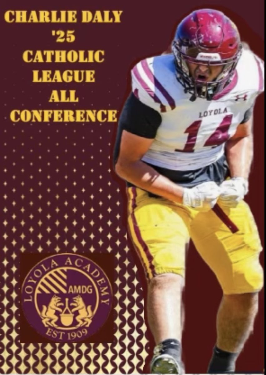 Honored and humbled, I owe this to my teammates and coaches. Couldn’t have done it without all the support.  
<a href="/DrinkallCoach/">Matthew Drinkall 🇺🇸</a> <a href="/LAFootballAC/">Loyola Academy Football</a>