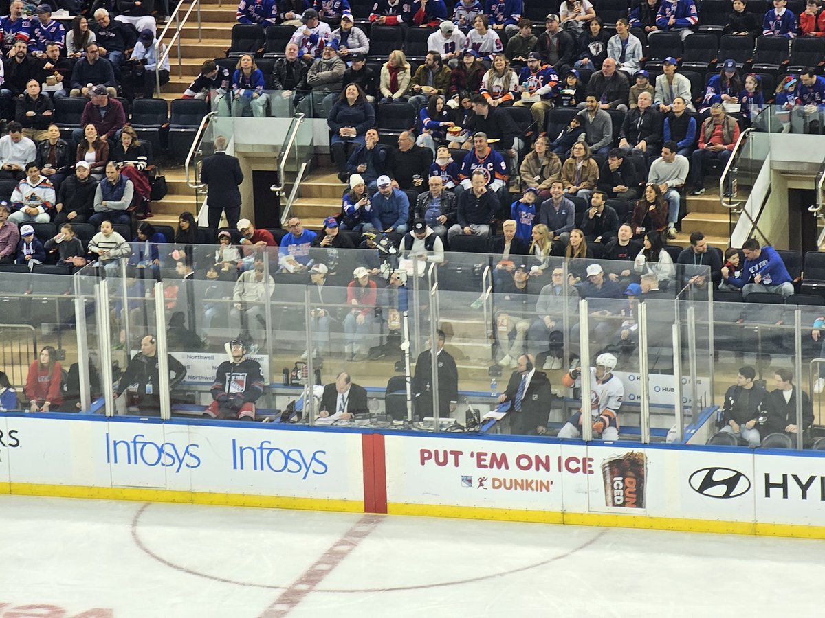 There's a whole lotta chin in the penalty boxes right now