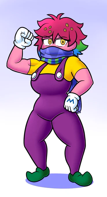 4 big commissions for  of their character in different outfits 