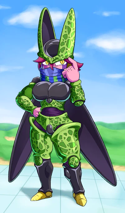 4 big commissions for  of their character in different outfits 