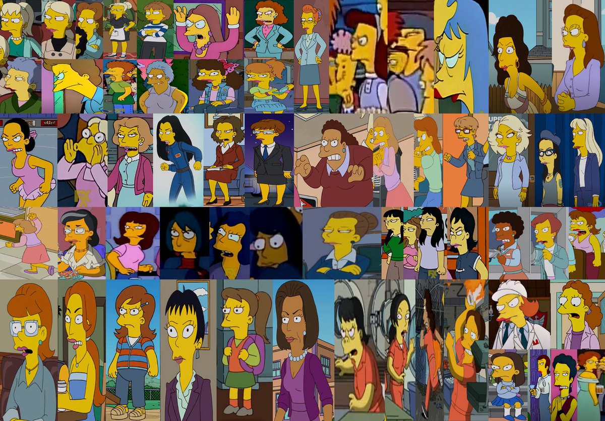 Eeyore and all his female companions of The Simpsons stared angrily at Groypers, sometimes called the Groyper Army, a group of alt-right and white supremacist activists, provocateurs, and internet trolls.