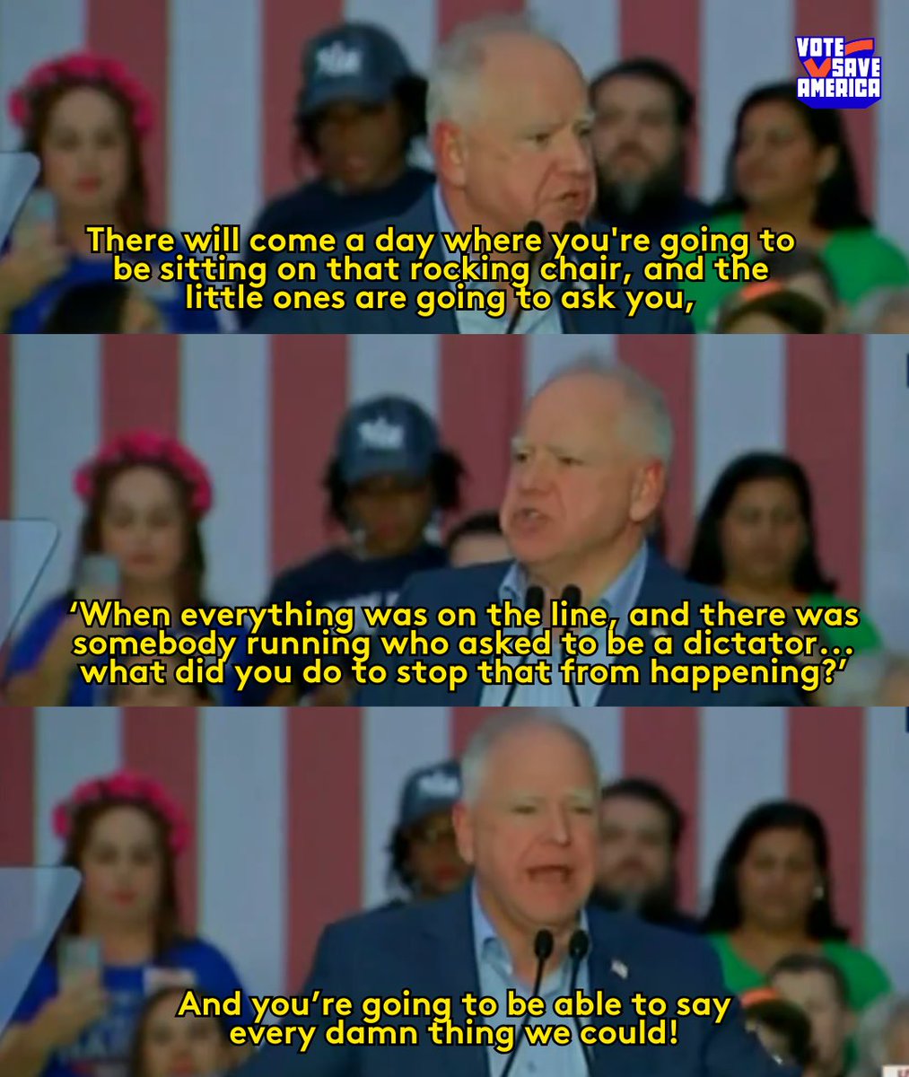 votesaveamerica's tweet photo. Listen to Coach. Don’t sit this one out. https://t.co/Hzdl6CrvMR